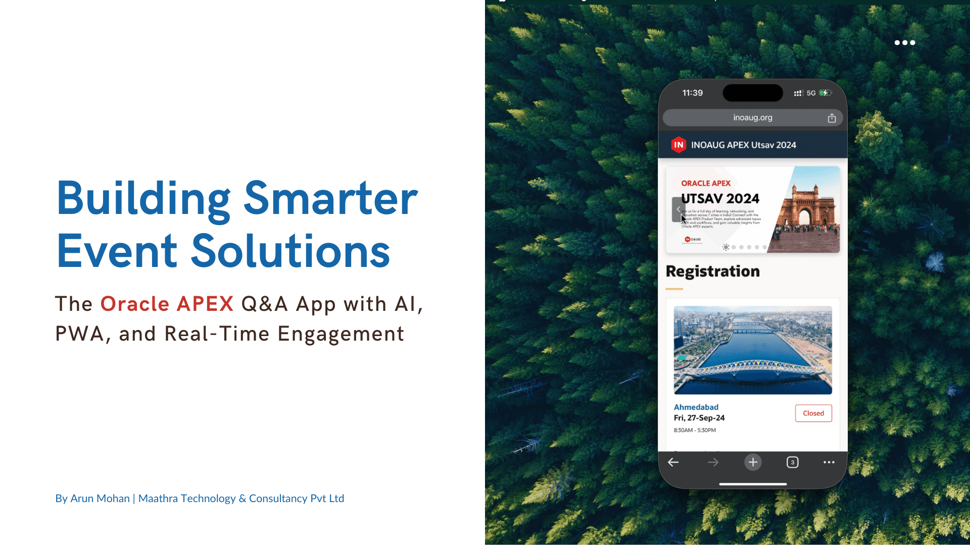 Building Smarter Event Solutions